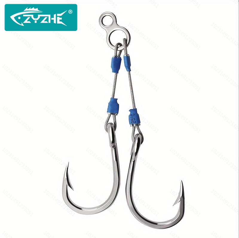 Fishing Hook Assortment - Gancho de Aço ZYZHE para Pesca,
