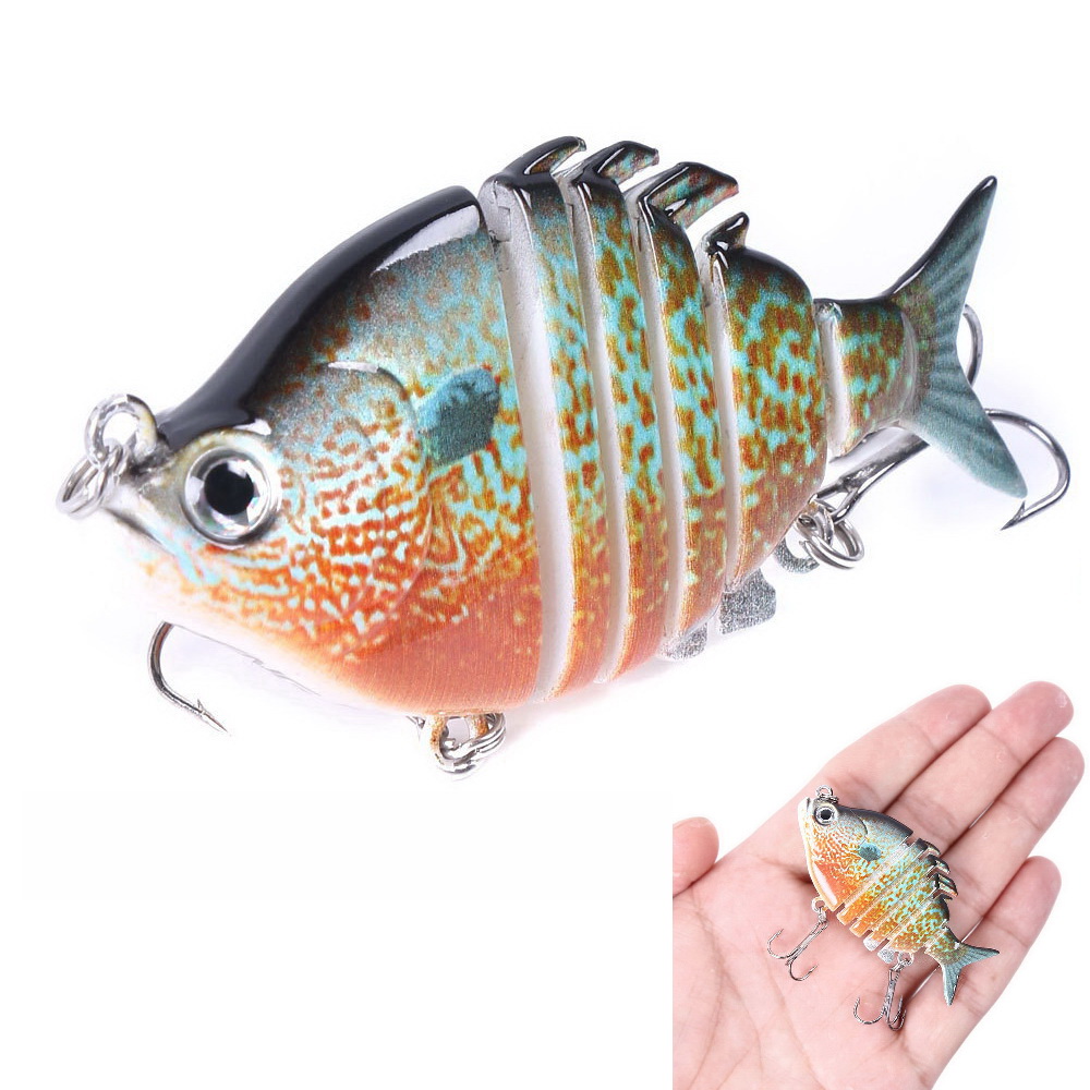 Fishing Hook Treble - 63mm 9.3g realista tilápia swimbait iscas