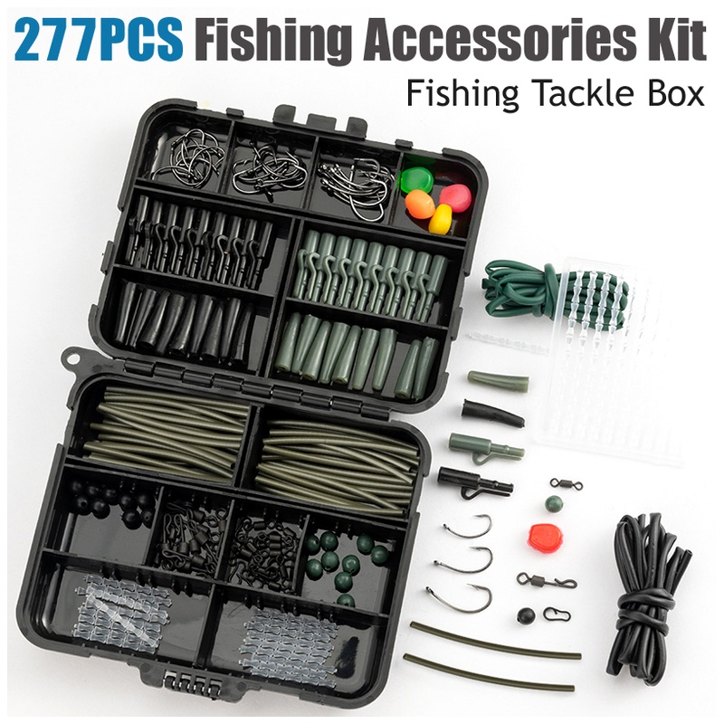 Fishing Hook Assortment - Conjunto de Anzóis Giratórios para Iscas,