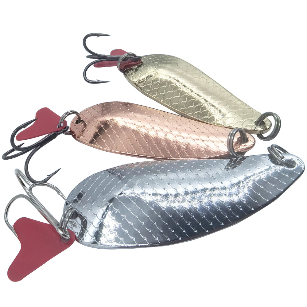 Fishing Hook Treble - Colheres de Pesca para Truta, Isca