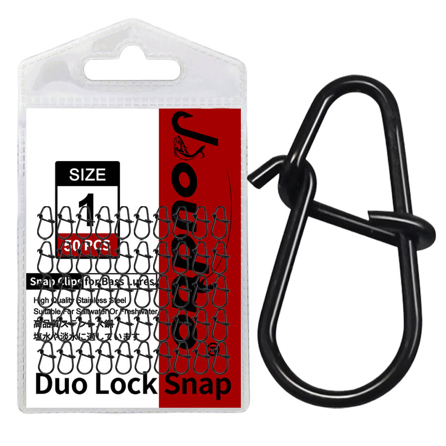 Fishing Hook Offset - 50 pçs crankbait snaps de aço