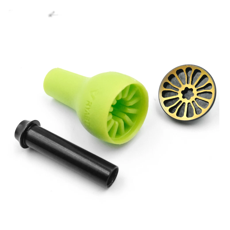 Shimano Reel Stradic - Botão Verde TPE de 27mm Compatível