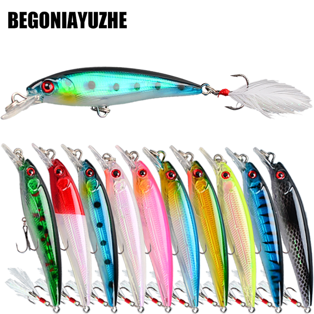 Conjunto de 10 Iscas de Pesca  - Fishing Hook Treble avaliação e preço