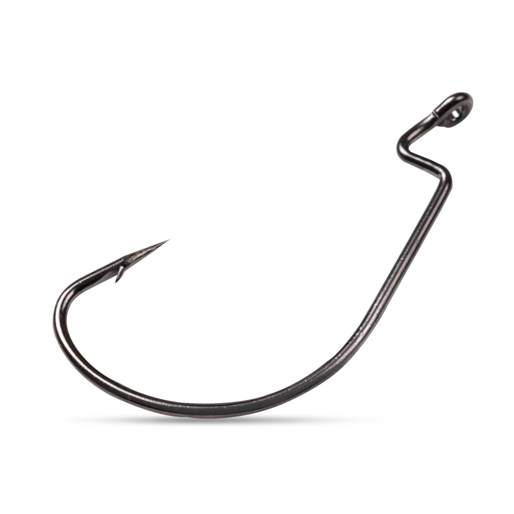 LUSHAZER-Aço Carbono Ganchos D - Fishing Hook Offset avaliação e preço