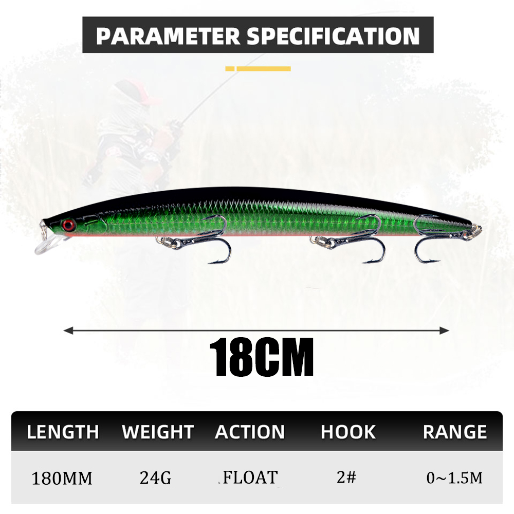 Isca Artificial Flutuante Minn - Fishing Hook Treble avaliação e preço