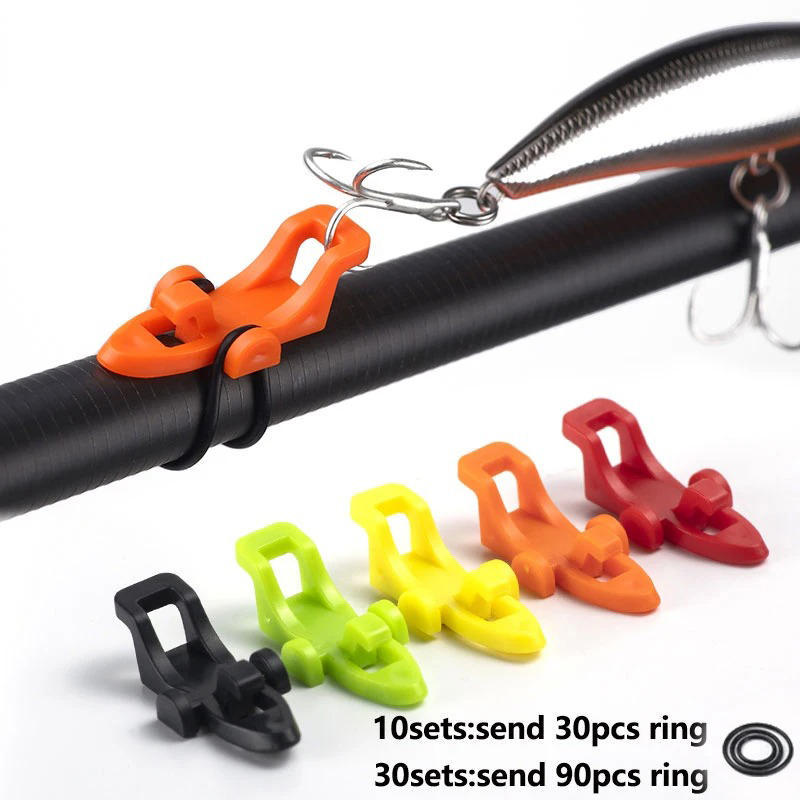 1-10 Peças Suporte de Seguranç - Fishing Hook Jig avaliação e preço