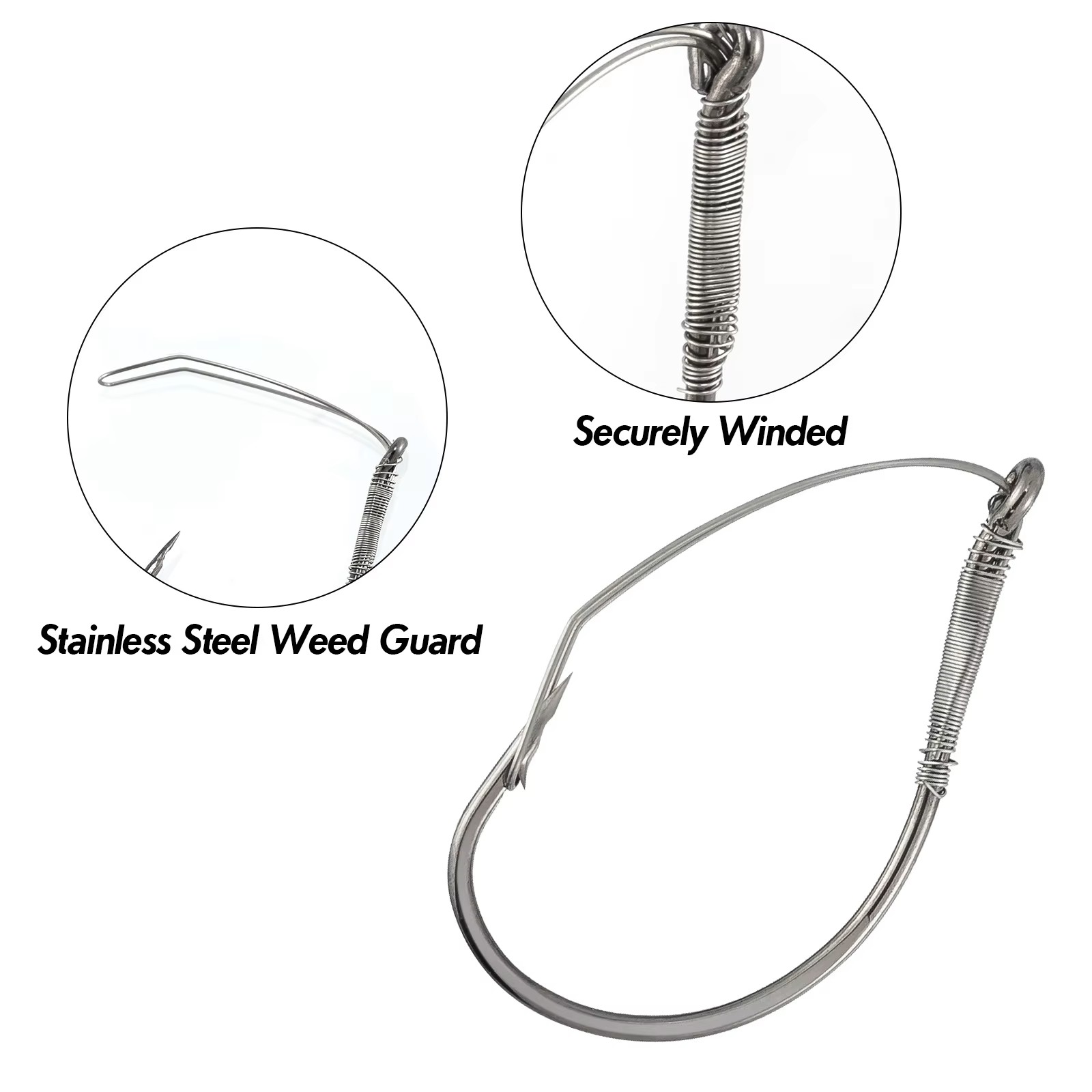 FishTrip Weedless Wacky Rig Ga - Fishing Hook Weedless avaliação e preço