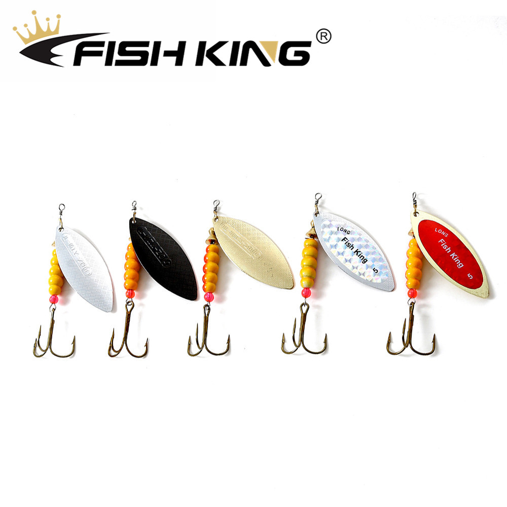 Rei peixe novo metal isca de p - Fishing Hook Treble avaliação e preço